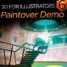 [CTRL+PAINT] 3D For Illustrators 06/ Paintover Demo [ENG-RUS]