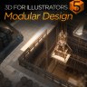 [CTRL+PAINT] 3D For Illustrators 05: Modular Design [ENG-RUS]