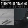 [Gumroad] Blender 2.8: Turn your 2D drawing into a 3D model using Grease Pencil [ENG-RUS]