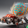 [Gumroad] Peacock Spider Fur Grooming Tutorial in Houdini [ENG-RUS]